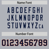 Custom Gray Classic Style Authentic Baseball Jersey