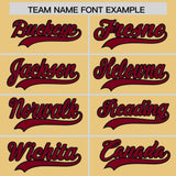Custom Cream Classic Style Authentic Baseball Jersey