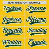 Custom Gold Classic Style Authentic Baseball Jersey