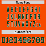 Custom Orange Classic Style Authentic Baseball Jersey