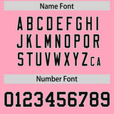 Custom Light Pink Classic Style Authentic Baseball Jersey