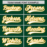 Custom Green Classic Style Authentic Baseball Jersey