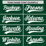 Custom Green Classic Style Authentic Baseball Jersey