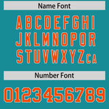 Custom Aqua Classic Style Authentic Baseball Jersey