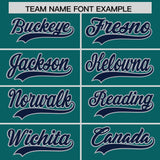 Custom Aqua Classic Style Authentic Baseball Jersey