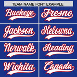 Custom Royal Classic Style Authentic Baseball Jersey