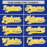 Custom Royal Classic Style Authentic Baseball Jersey