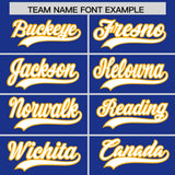Custom Royal Classic Style Authentic Baseball Jersey