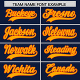 Custom Navy Classic Style Authentic Baseball Jersey
