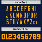 Custom Navy Classic Style Authentic Baseball Jersey