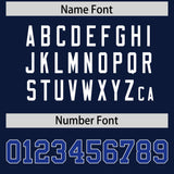 Custom Navy Classic Style Authentic Baseball Jersey