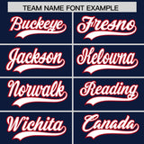 Custom Navy Classic Style Authentic Baseball Jersey