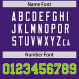Custom Purple Classic Style Authentic Baseball Jersey