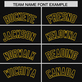Custom Black Classic Style Authentic Baseball Jersey