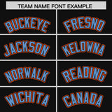 Custom Black Classic Style Authentic Baseball Jersey
