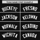Custom Black Classic Style Authentic Baseball Jersey