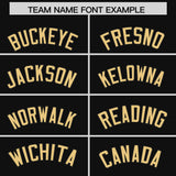 Custom Black Classic Style Authentic Baseball Jersey