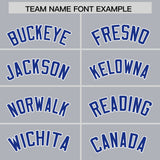 Custom Gray Classic Style Authentic Baseball Jersey