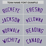 Custom Gray Classic Style Authentic Baseball Jersey