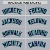Custom Gray Classic Style Authentic Baseball Jersey