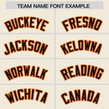 Custom Cream Classic Style Authentic Baseball Jersey
