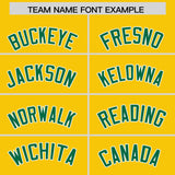 Custom Gold Classic Style Authentic Baseball Jersey