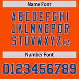 Custom Orange Classic Style Authentic Baseball Jersey