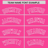 Custom Pink Classic Style Authentic Baseball Jersey