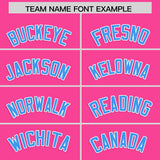 Custom Pink Classic Style Authentic Baseball Jersey
