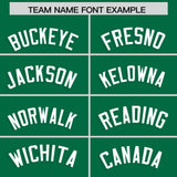 Custom Kelly Green Classic Style Authentic Baseball Jersey