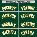 Custom Green Classic Style Authentic Baseball Jersey