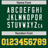 Custom Green Classic Style Authentic Baseball Jersey