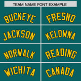 Custom Aqua Classic Style Authentic Baseball Jersey