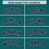 Custom Aqua Classic Style Authentic Baseball Jersey