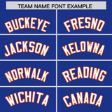 Custom Royal Classic Style Authentic Baseball Jersey