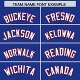 Custom Royal Classic Style Authentic Baseball Jersey
