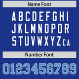 Custom Royal Classic Style Authentic Baseball Jersey