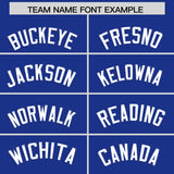 Custom Royal Classic Style Authentic Baseball Jersey