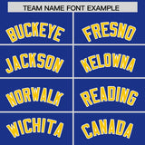 Custom Royal Classic Style Authentic Baseball Jersey