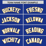 Custom Royal Classic Style Authentic Baseball Jersey
