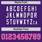 Custom Purple Classic Style Authentic Baseball Jersey