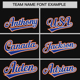 Custom Black Classic Style Authentic Baseball Jersey