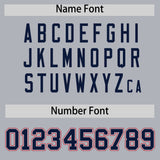 Custom Gray Classic Style Authentic Baseball Jersey