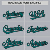 Custom Gray Classic Style Authentic Baseball Jersey
