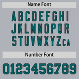 Custom Gray Classic Style Authentic Baseball Jersey