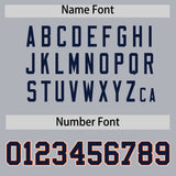 Custom Gray Classic Style Authentic Baseball Jersey
