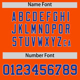 Custom Orange Classic Style Authentic Baseball Jersey