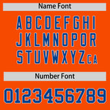 Custom Orange Classic Style Authentic Baseball Jersey