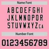 Custom Light Pink Classic Style Authentic Baseball Jersey