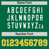 Custom Kelly Green Classic Style Authentic Baseball Jersey